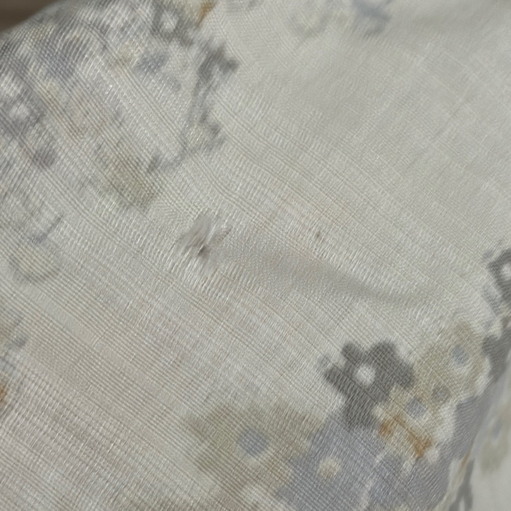 Tommy Bahama Shirt Mens XXL Cream Silk Floral Hawaiian Camp Button Up - Picture 10 of 15